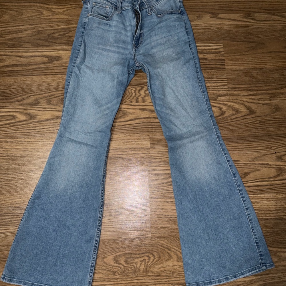 Hollister Light Blue Flare Jeans